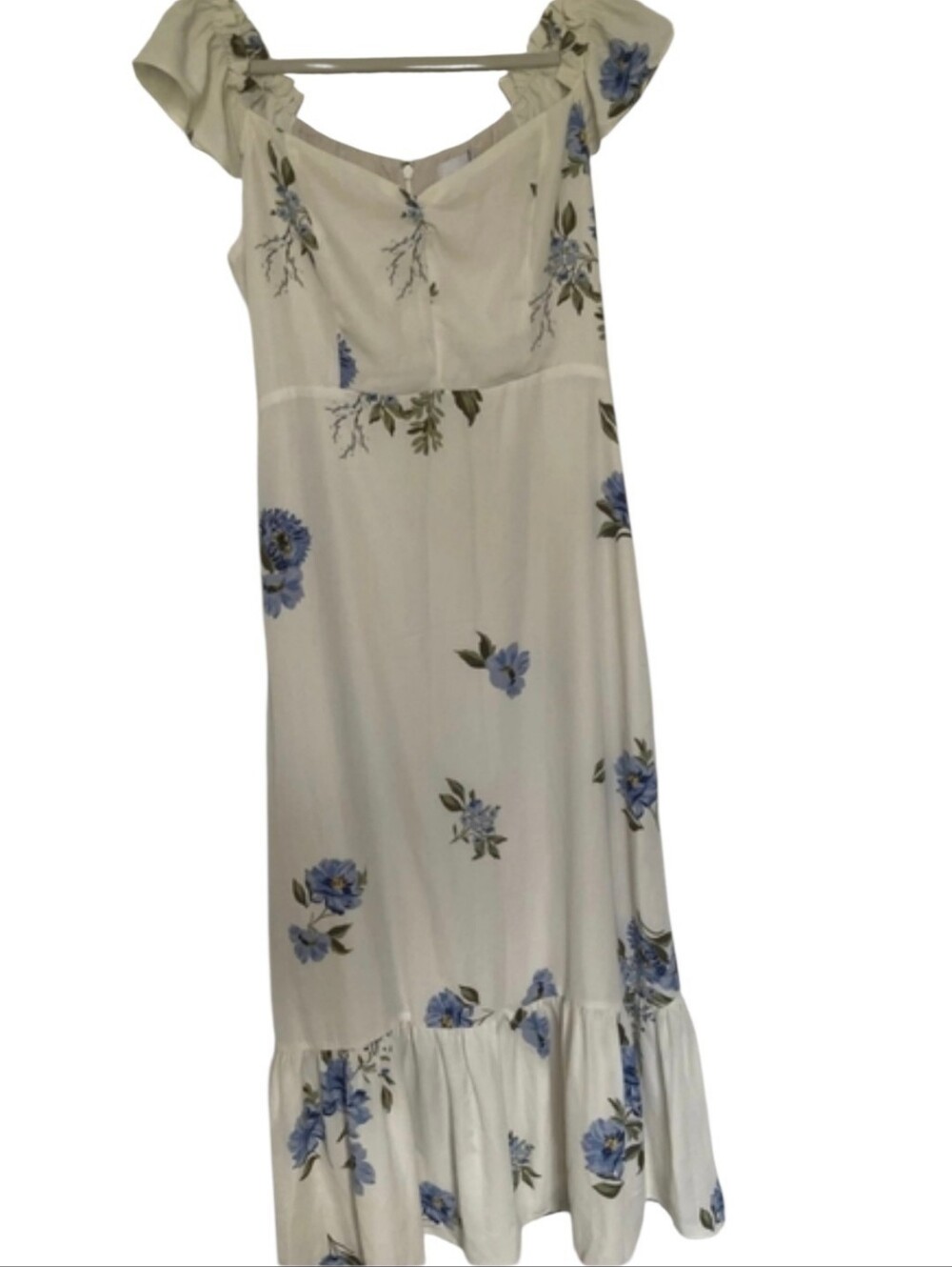 NWT Sugarlips Size Large Floral Midi Dress